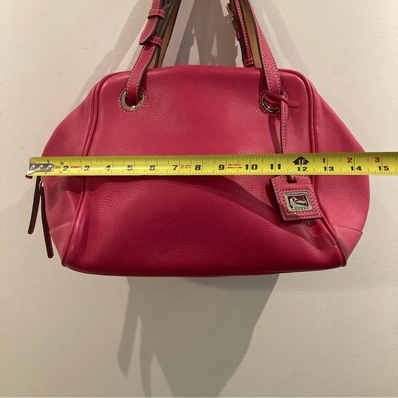 DOONEY & BOURKE Authentic Vintage Leather Portofino Zip Zip Hand Shoulder Bag - Picture 4 of 16